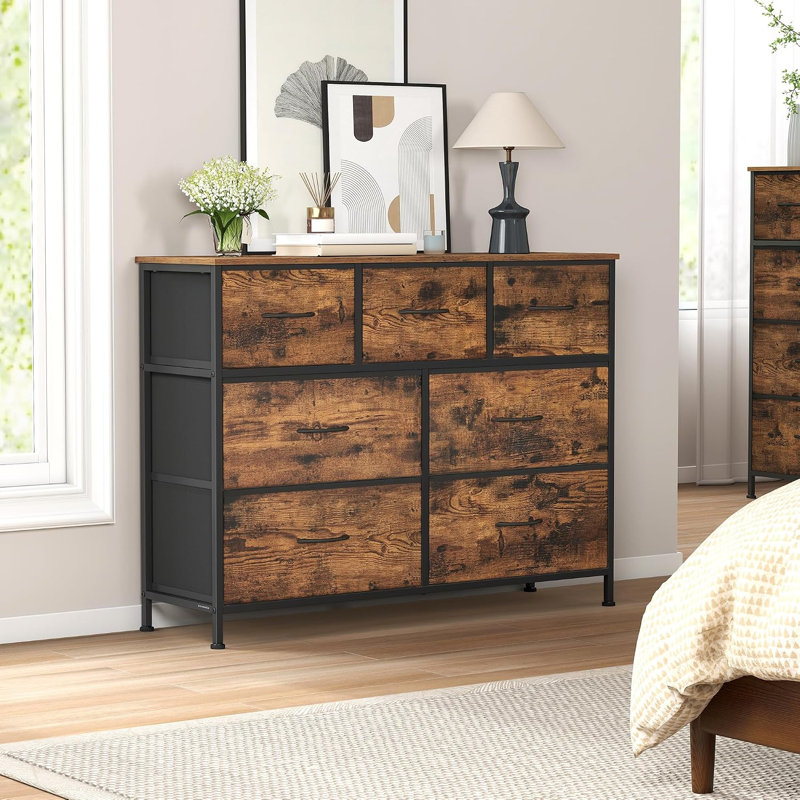 98.8cm W 7 - Drawer Chest of Drawers