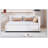 Full Upholstered Daybed With Trundle Sofa Bed Frame-512544681