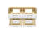 Kiawah Double Drawer Bath Vanity-849640448-849640494-850239647