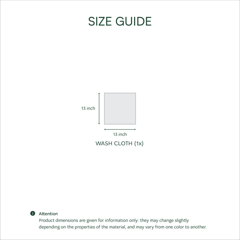 Lacoste Guethary Cotton Washcloth, Supima Cotton, Low Linting & Highly Absorbent, Denim, Denim, 1  Piece Washcloth
