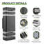 Matte Black 30.3cm H Outdoor Sconce