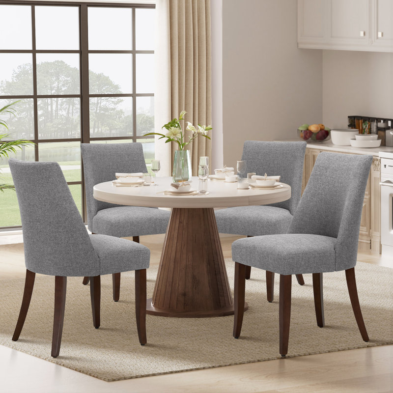 Chaise d'appoint Parsons, Gris clair