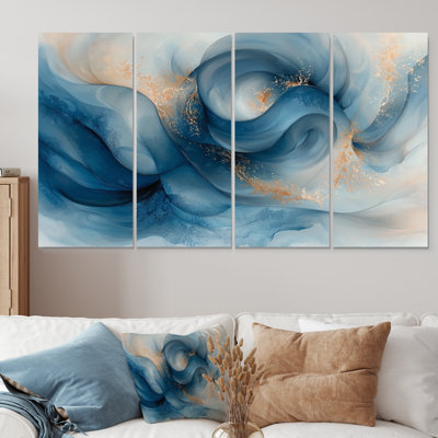 Kori - Art mural marbré - Art mural moderne sur toile