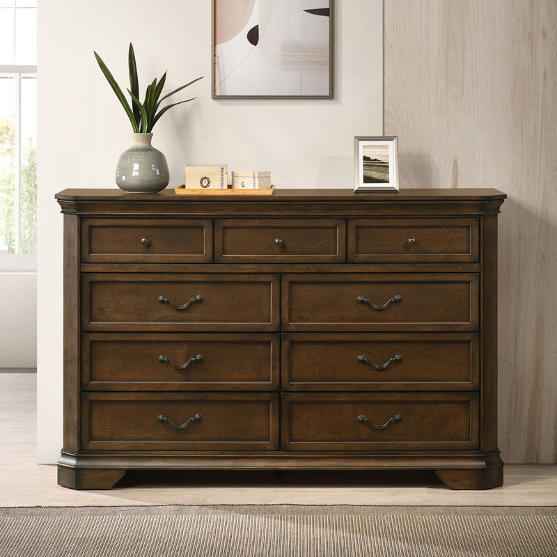 Commode 9 tiroirs Maderne