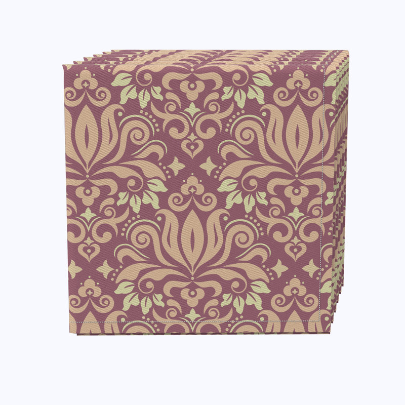 Castlehaven 100% Cotton Floral Square Napkin