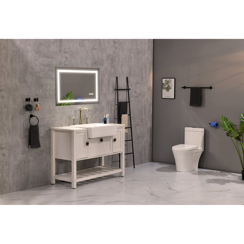 Le miroir à DEL 36 * 28 est multifonctionnel et chaque fonction est contrôlée par un bouton tactile intelligent.