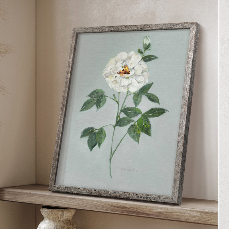 «Rose Beauty II», reproduction encadrée - bois massif 47837, H 21 po x l 17 po