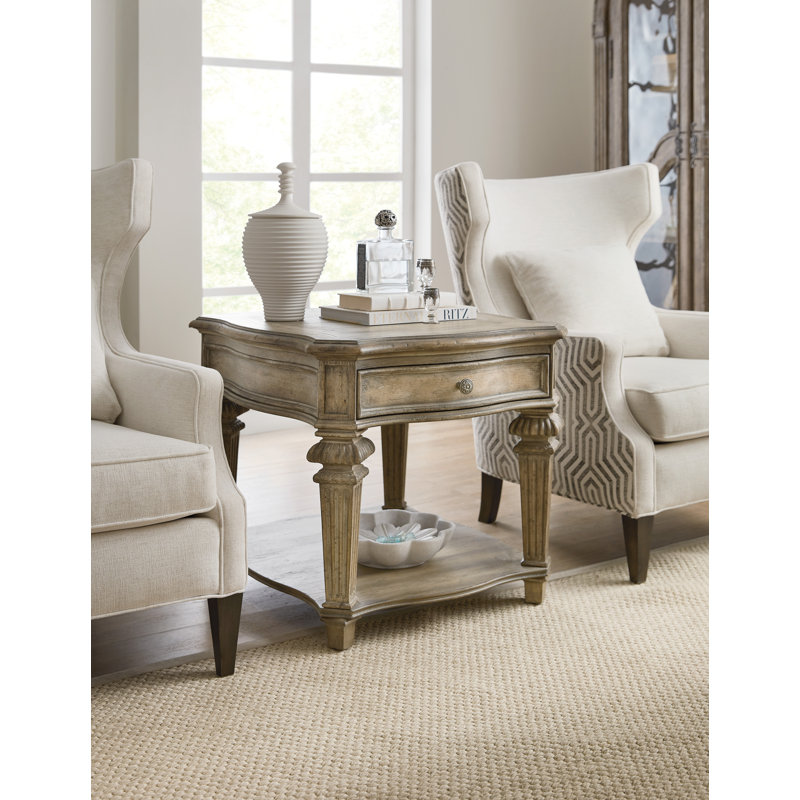 Castella End Table with Storage