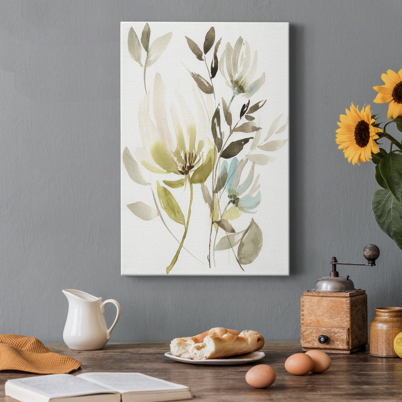 Winter Arrangement II - impression sur toile tendue, H 18 po x l 12 po x P 1 po
