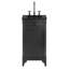 Meuble-lavabo sur pied simple 17 po avec plateau en céramique Modfor Steamforge-93027942