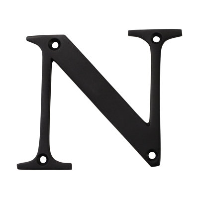 3'' H Brass House Letter