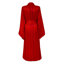 Shawl Neck Kimono Red
