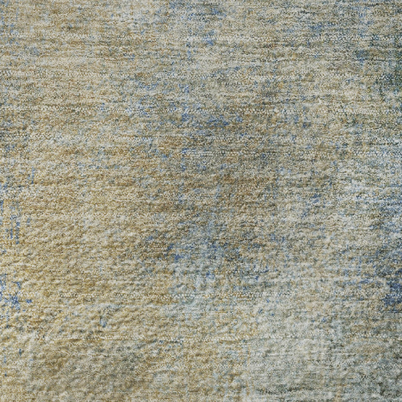 Tapis abstrait lavable à la machine de qualité supérieure Ariel, Rectangle 10 pi x 14 pi
