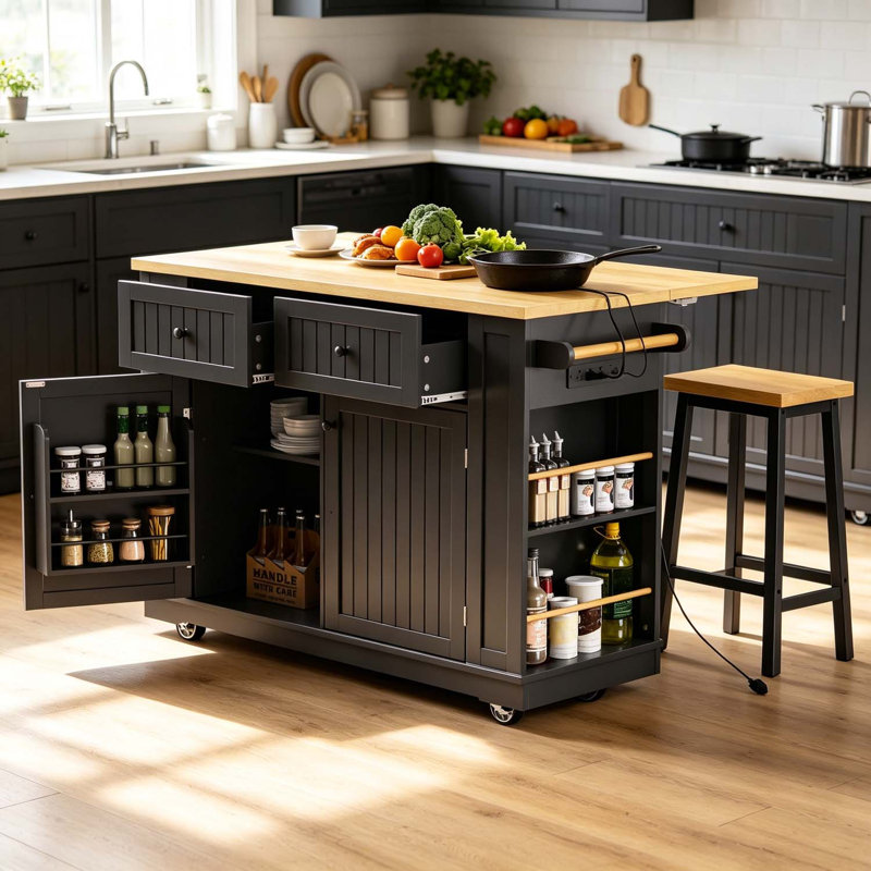 Îlot de cuisine, Black