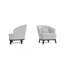 Fauteuil d'appoint rembourré Ava, gris clair-618423424