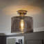 Deivy Glass Flush Mount