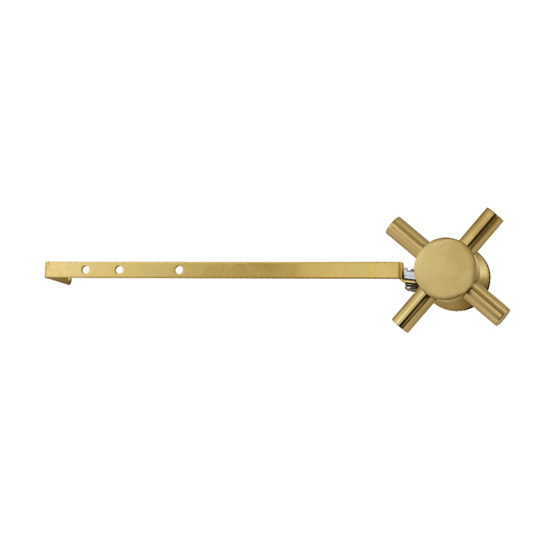 Kingston Brass Concord Universal Front or Side Mount Toilet Tank Lever, Brushed Brass