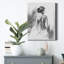 Soft Silhouette IV - reproduction sur toile tendue-706300823