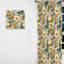 Earthy Greens Accents - Rideau en velours scandinave - obscurcissant - 1 panneau-107563209