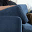 Canapé simple en chenille avec coussin-1270373186