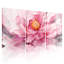 Art floral sur toile tendue avec pivoines roses (ensemble de 3)-673537689