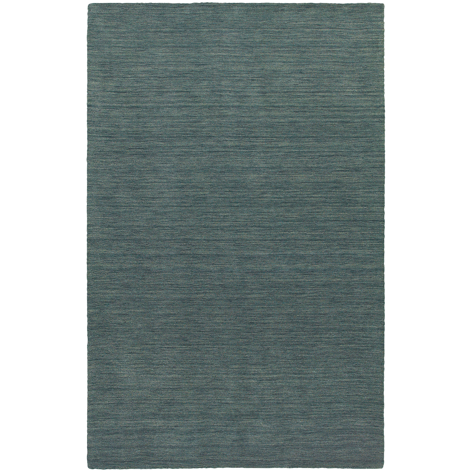 Nala Wool Blue Rug, Rectangle 6' x 9'