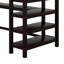 Lit mezzanine avec tablettes de rangement et bureau sous le lit-31341761-31341788