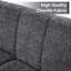 Canapé-lit modulaire en L Chenille-1650112558