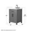 Beckett 24" Freestanding Single Bathroom Vanity with Quartz Top-409446868-409446867-409446866