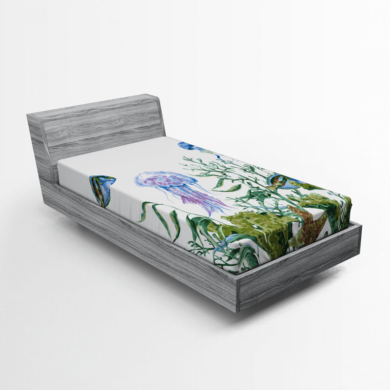 Microfiber Fitted Sheet, Twin Fitted Sheet