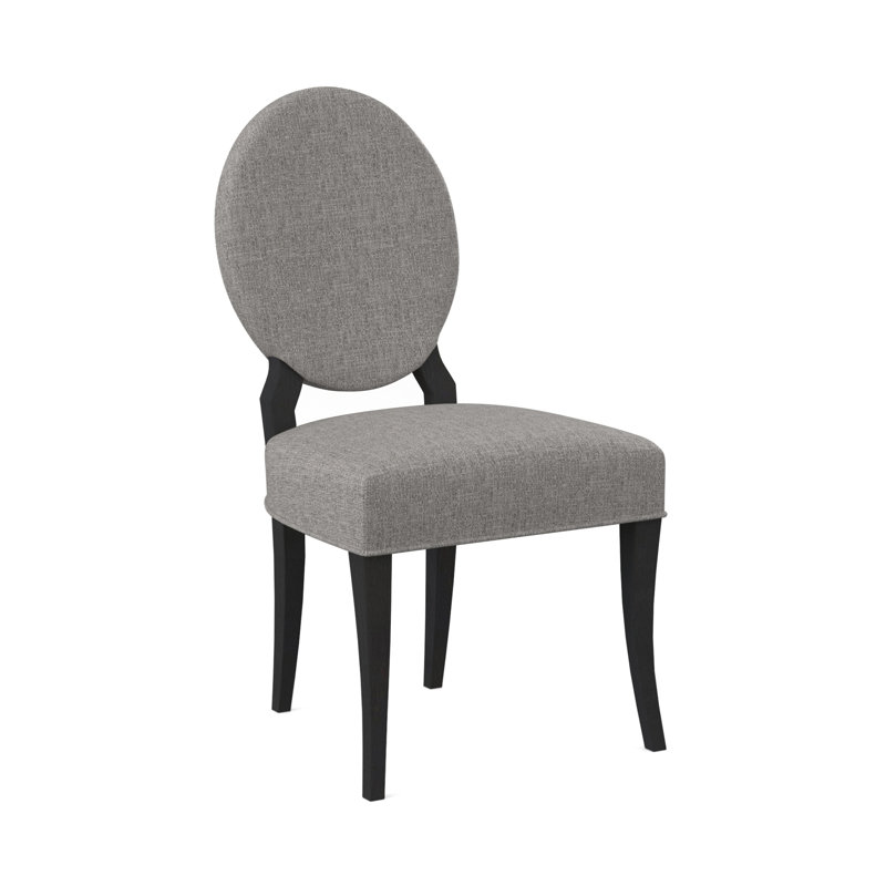 Chaise de salle à manger Cameo, Espresso, 100% polyester Venise