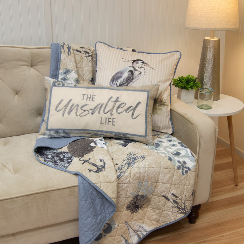 Jeté en coton matelassé Donna