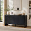 Buffet Mid-Century moderne avec meuble télé avec tablettes réglables pour la cuisine, la salle à manger, le salon, l'entrée-133702663