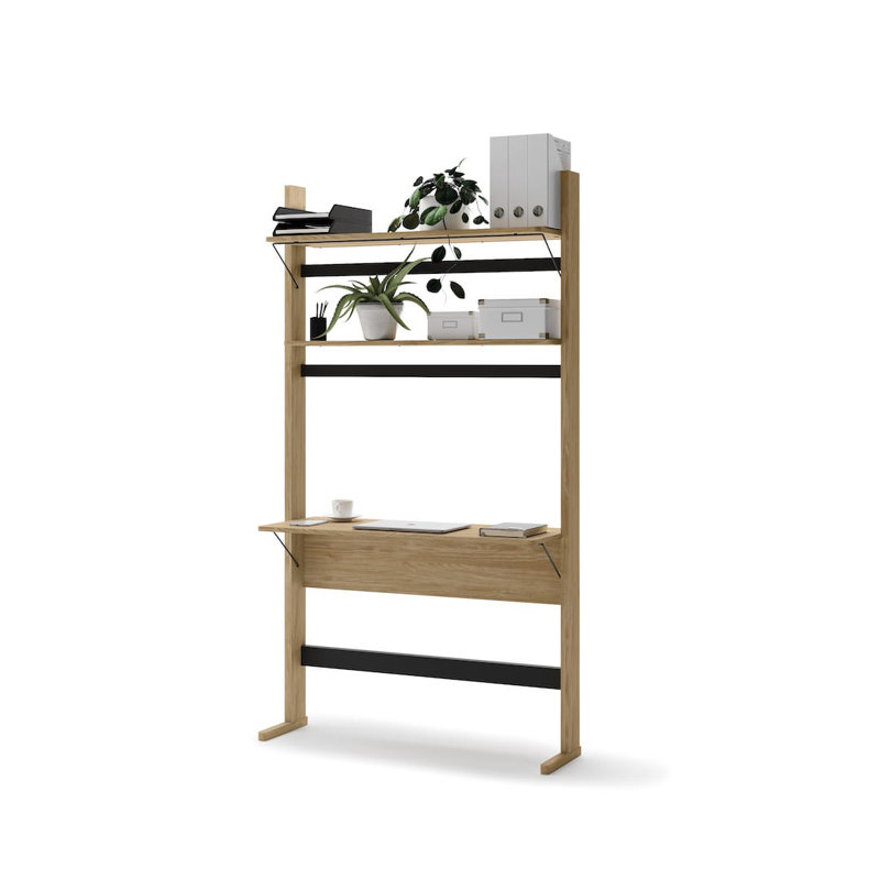 Besnike 193cm H x 108cm W Standard Bookcase