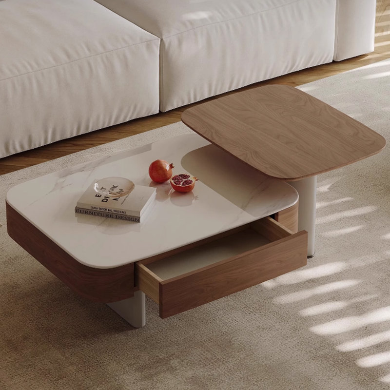 Table basse haut de gamme au design rétro
