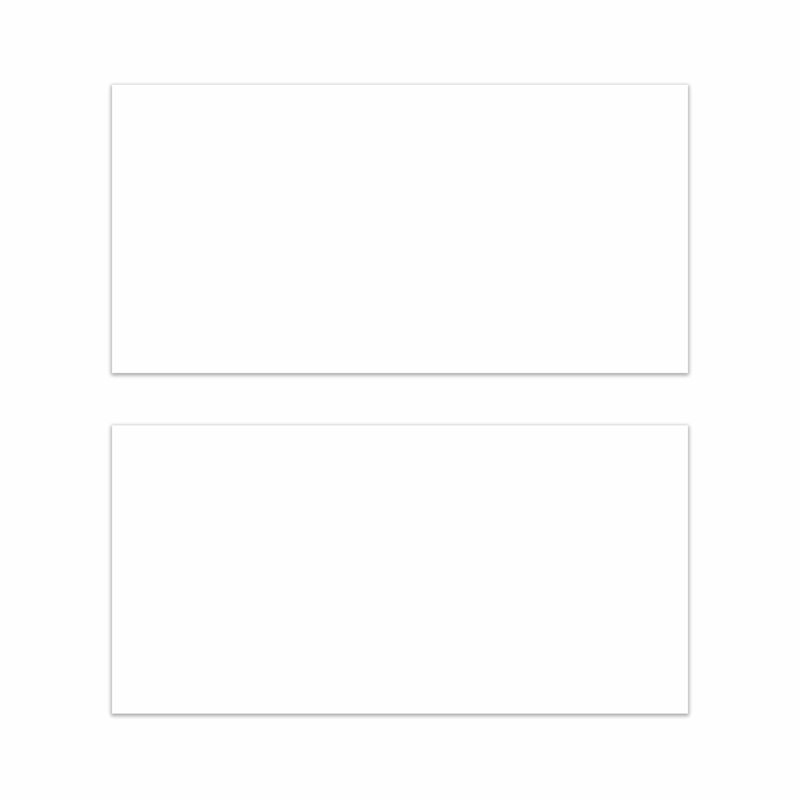 Segment 3 in. x 6 in. Glossy Ceramic Bullnose Tile Trim, Blanc