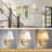 Wall Sconce E12 Wall Light Indoor Lighting Fixture for Hallway Stairs Corridor