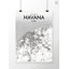 Havana City Map - No Frame Print-1255606358