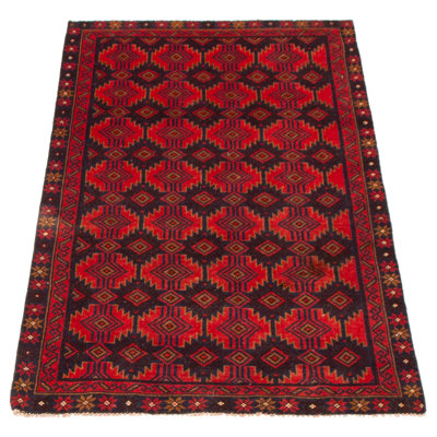 Tapis rouge Nada 3 pi 1 po x 5 pi 9 po