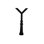 Penfield Triple Mailbox Post - 62'' Tall with Fluted Base - Multi-Mount Post