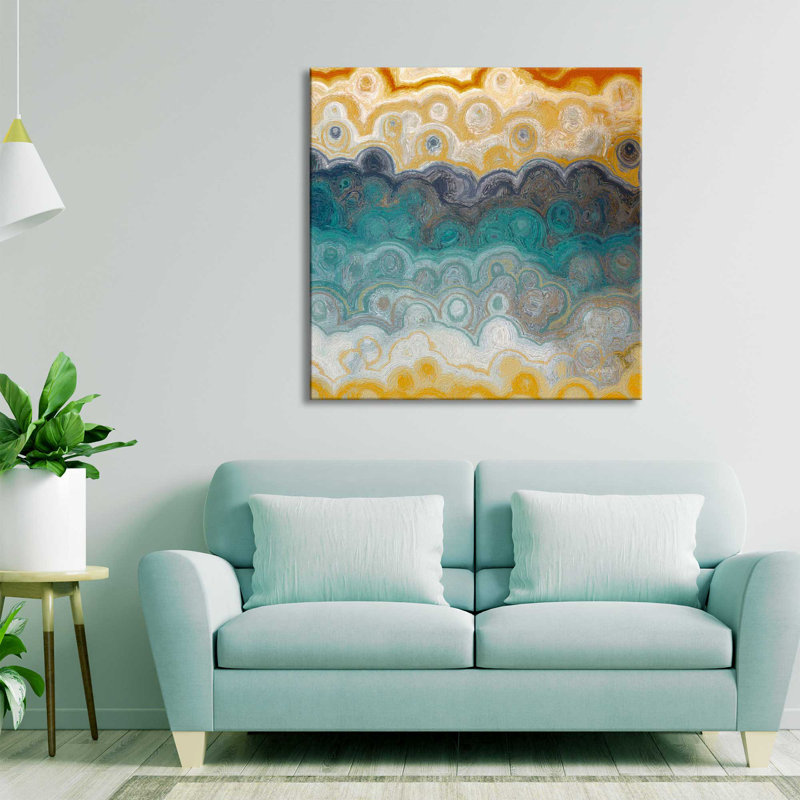 Romains 8: 6 Spiritually Minded par Mark Lawrence - Peinture, Toile tendue, H 28 po x l 28 po x P 1,5 po