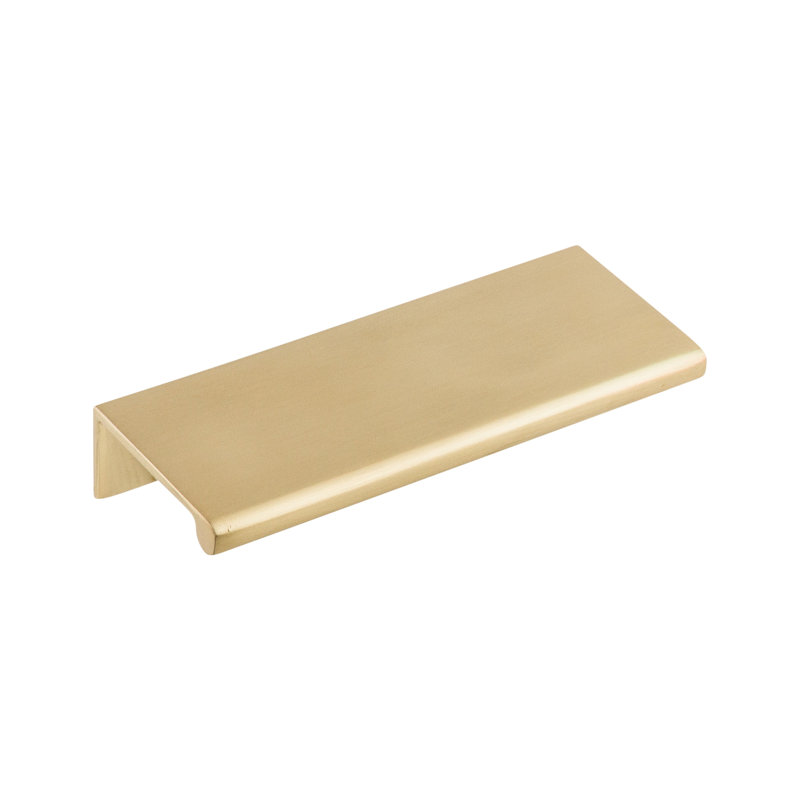 Europa Finger pull, Honey Bronze, 3" Center to Center
