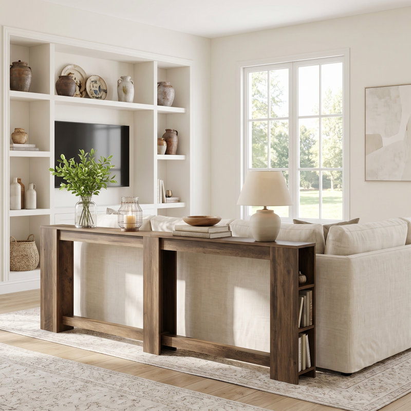 Table d'appoint de canapé de 94,5 pouces