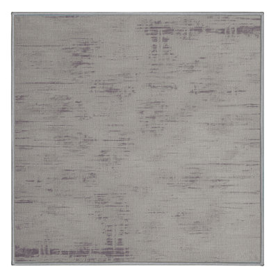 Machine Washable Abstract Gray Area Rug