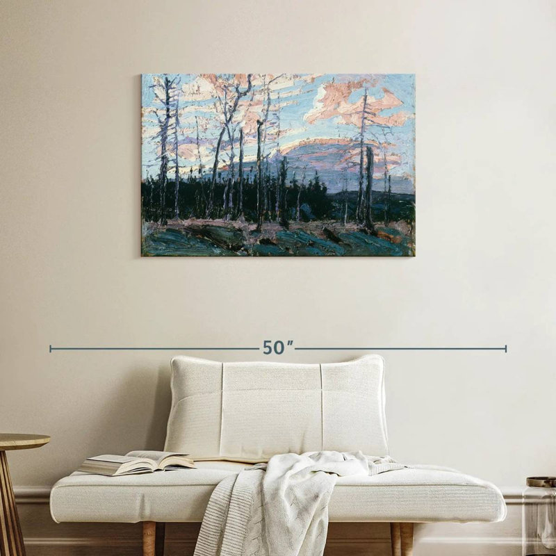 Avery Terre brûlée au coucher du soleil, H 24 po x l 36 po