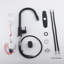 Robinet de cuisine tactile avec douchette extractible-117581011