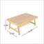Table basse de patio en bois d'acacia