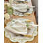 Ribbon Twirl Cotton Blend Scalloped Placemats-1709502804