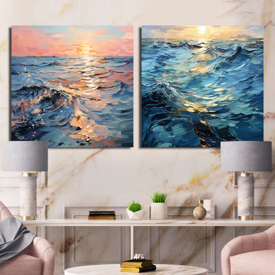 Sunset Tranquil Ripples - Sunset Collage
