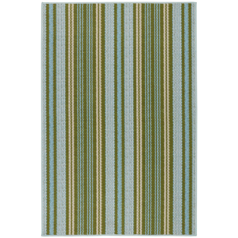 Caravan Stripe Multi Machine Washable Rug, Rectangle 2' x 3'